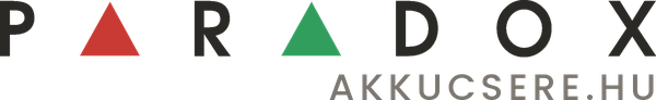 Paradox akkucsere — Perfekt Alarm Biztonságtechnika